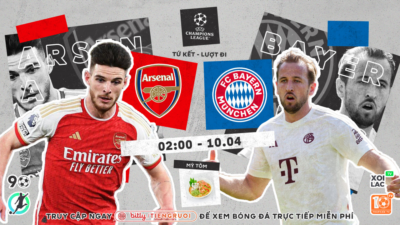 Highlights Arsenal vs Bayern Munich | BLV Mì Tôm | 10.4.24 Highlights Arsenal vs Bayern Munich | BLV Mì Tôm | 10.4.24
