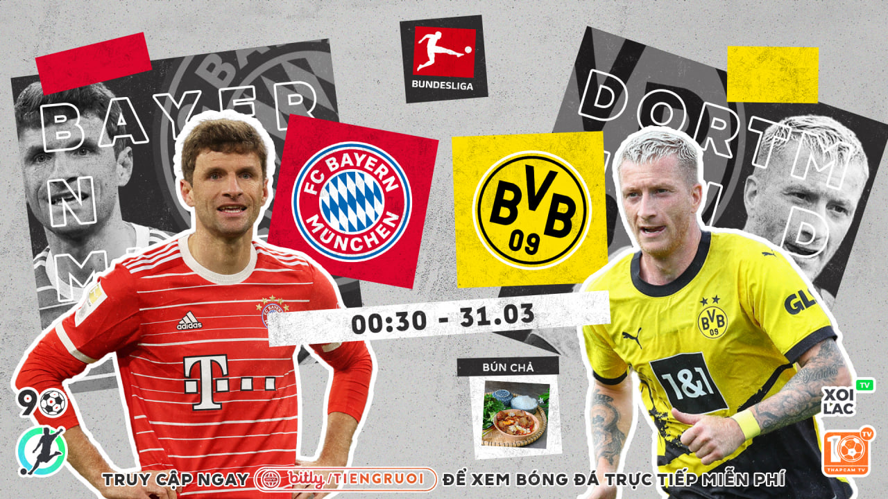 Highlights Bayern vs Dortmund | BLV Bún Chả | 31.3.24