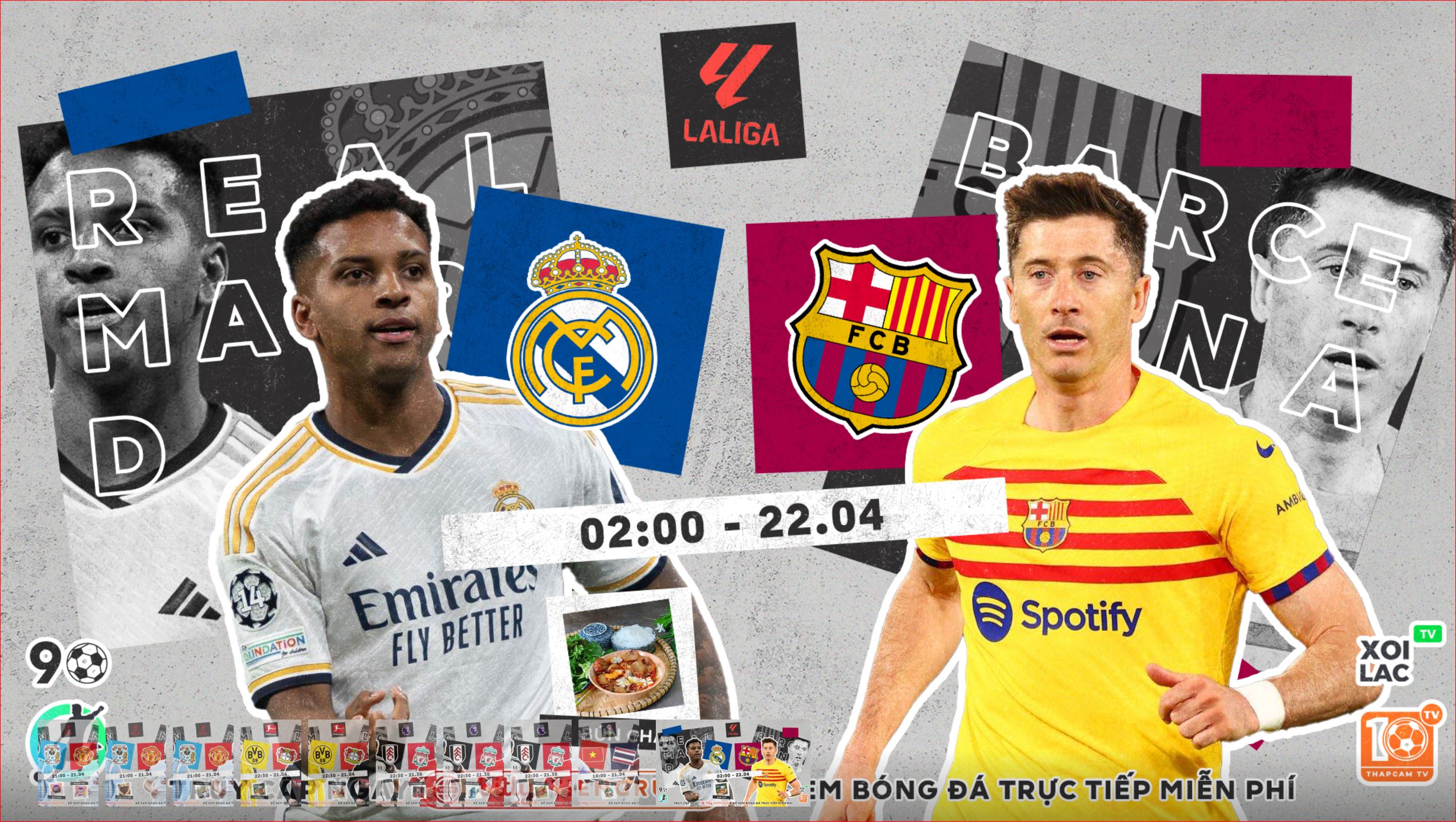 Highlights Real Madrid vs Barcelona | BLV Bún Chả |22.4.24