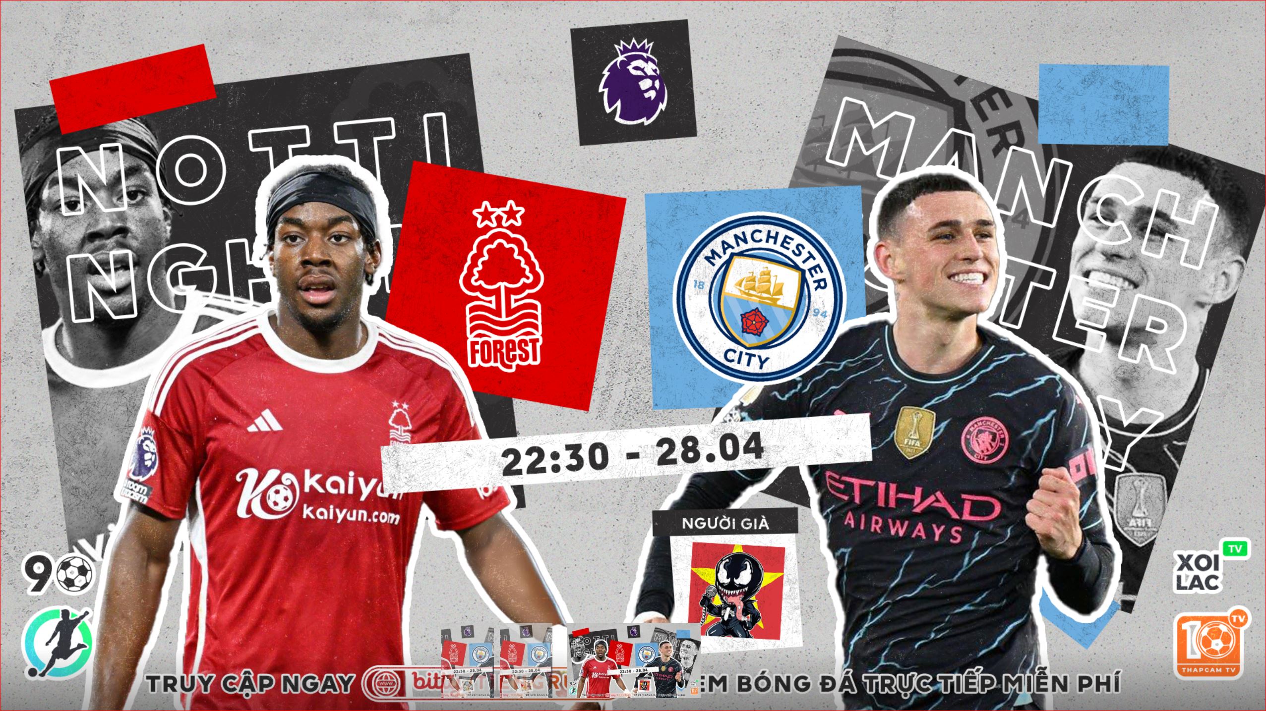 Highlights Nottingham Forest vs Man City | BLV Old Man | 28.4.24